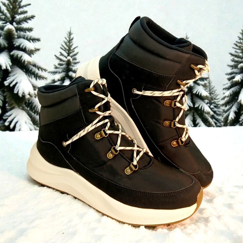 Universal Thread Women's Norah Black Hiking Boots - Size 11